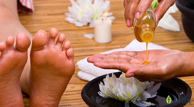 cach pha loang tinh dau massage an toan hieu qua